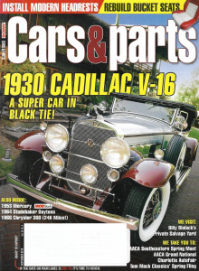 CARS & PARTS 2010 SEPT - 30 CADILLAC V-16, '53 MERC, '64 STUDE DAYTONA, '66 300
